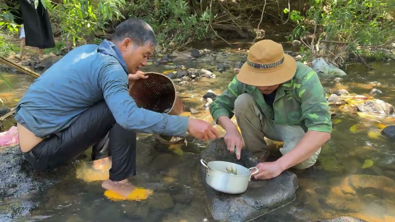 Chuyến đi giải trí bắt cá sông đăk glung