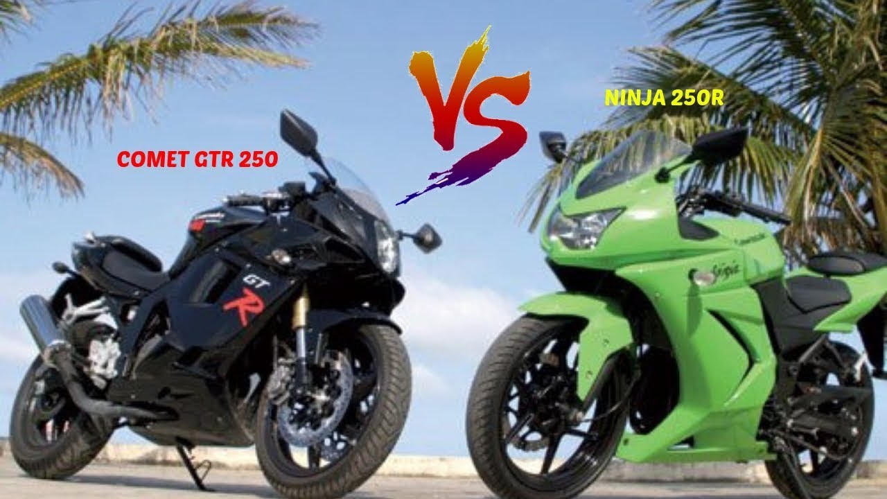 Desafio Comet gtr 250 x Ninja 250 | LM04