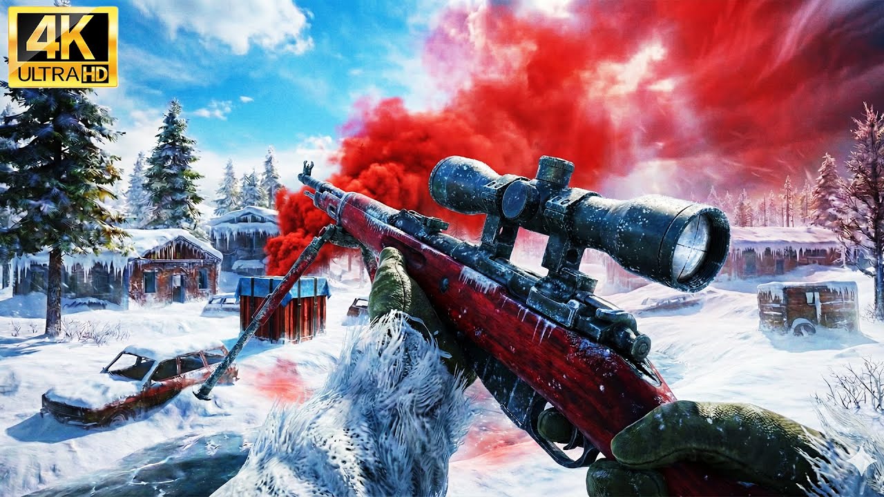PUBG PC : SNOWY ERANGEL SOLO SNIPER GAMEPLAY | No Commentary