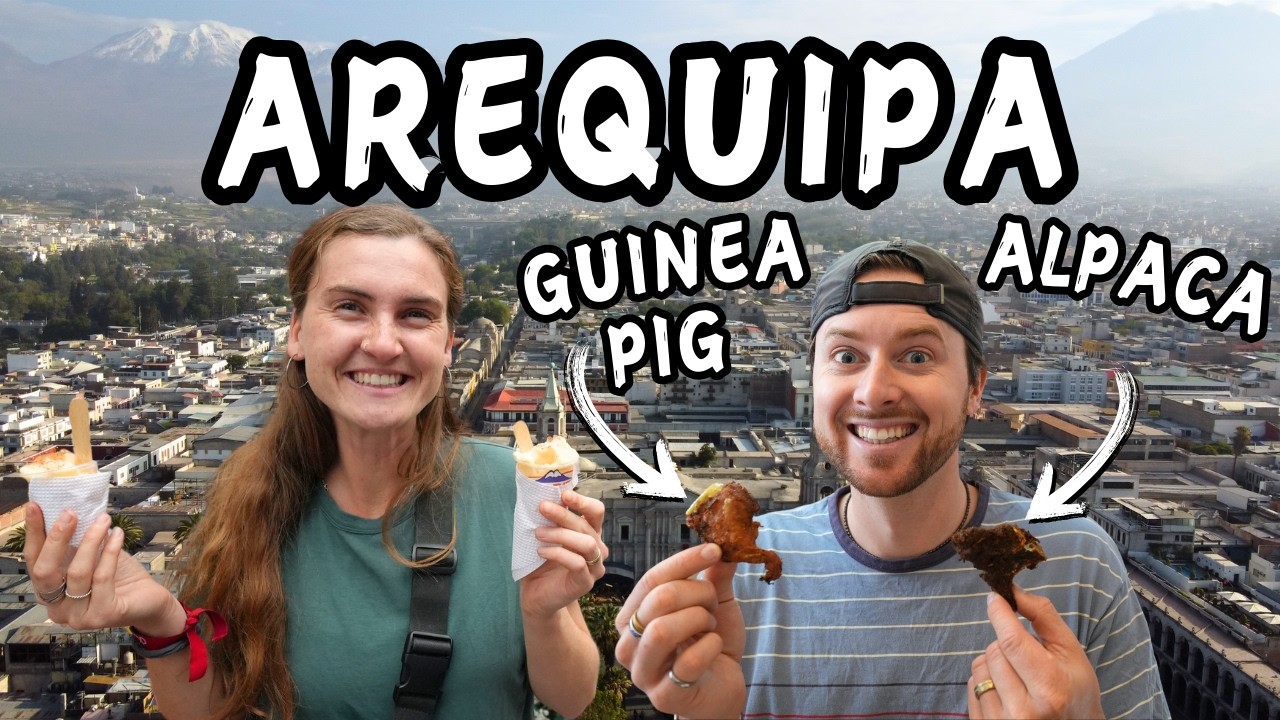 Unbelievable Food Tour in Arequipa Peru