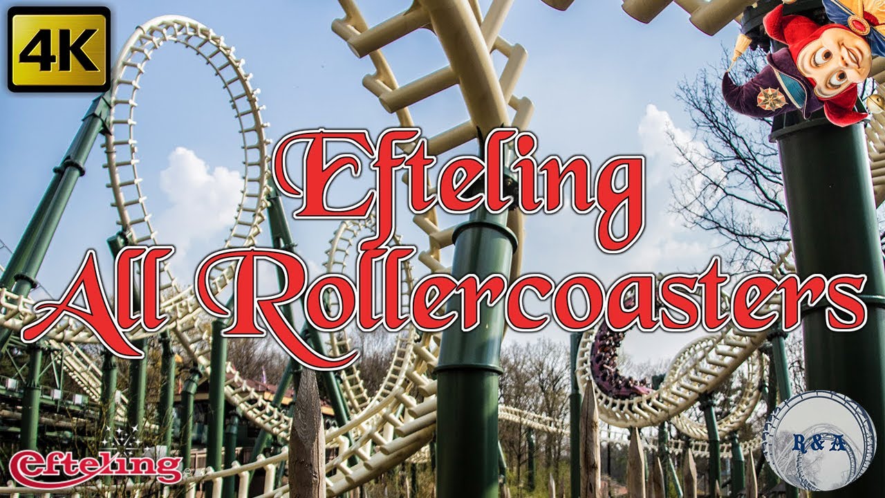 Efteling All Rollercoasters Onride POV 4K