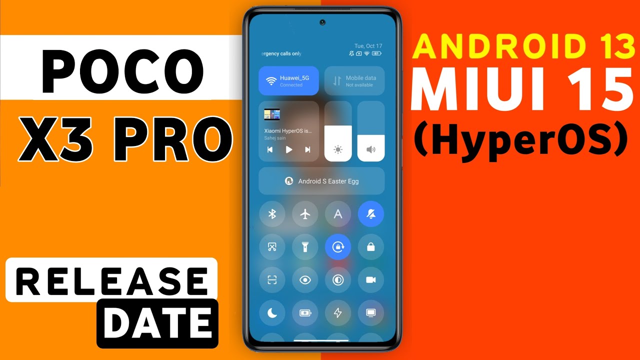 Poco X3 Pro Miui 15 (HyperOS) Android 14 Update | Poco X3 Pro New Update Android 14 #pocox3pro
