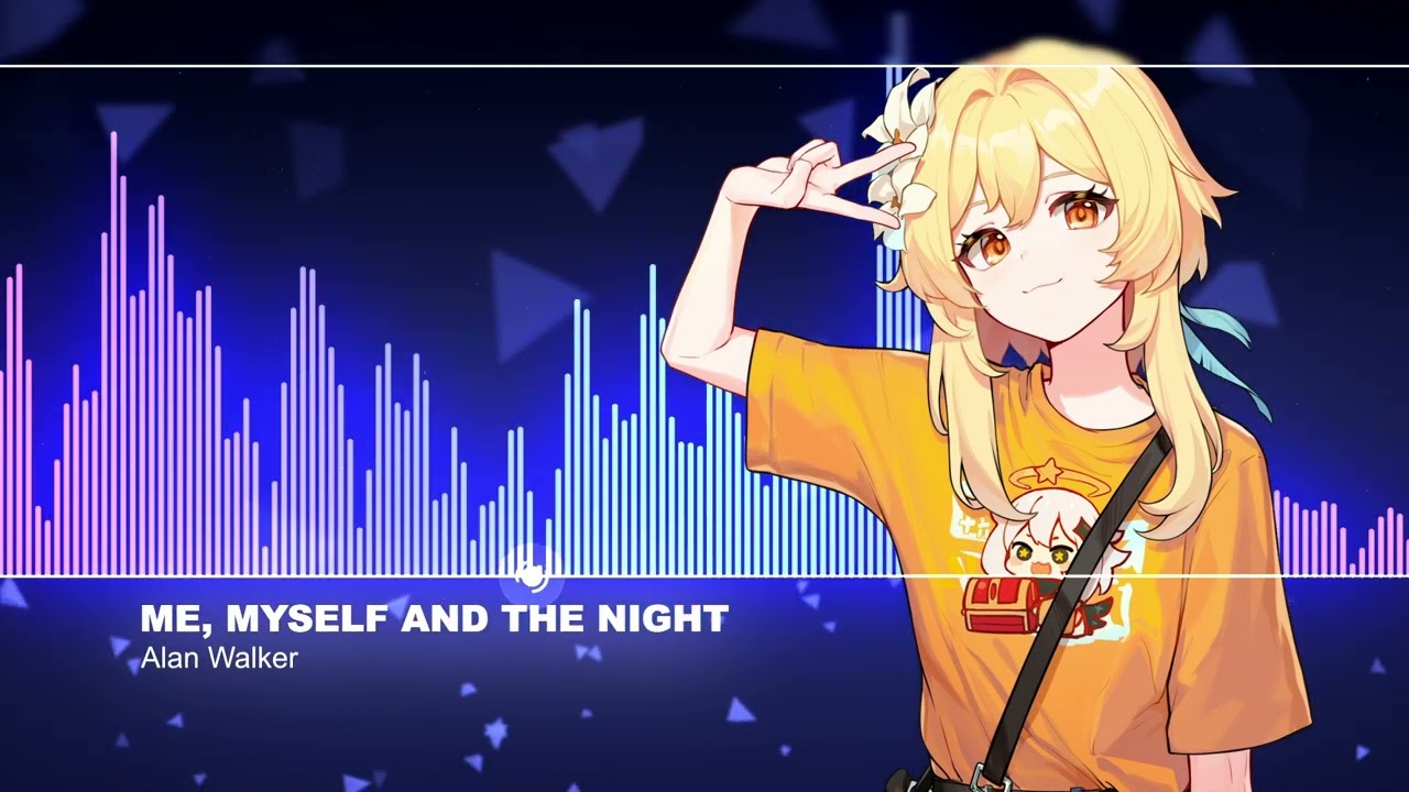 Nightcore - Me, Myself and The Night (Lyrics)