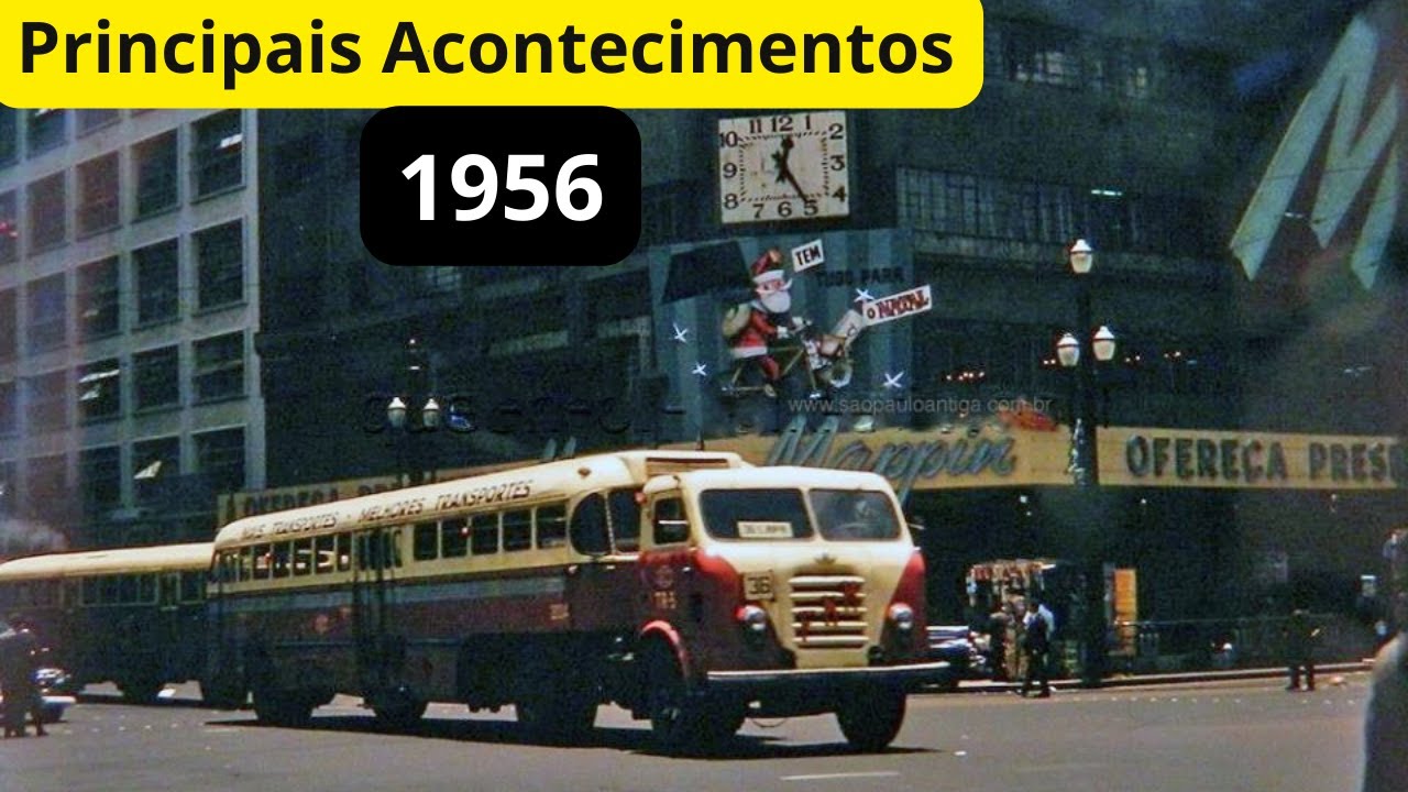 OS PRINCIPAIS ACONTECIMENTOS DA INDÚSTRIA AUTOMOTIVA BRASILEIRA EM 1956
