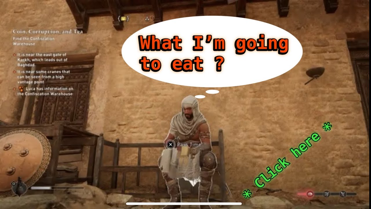 Coin,Corruption and tea!!!!!!!!|Assassins creed Mirage