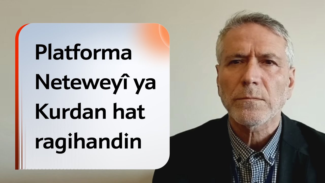 Platforma Neteweyî ya Kurdan hat ragihandin