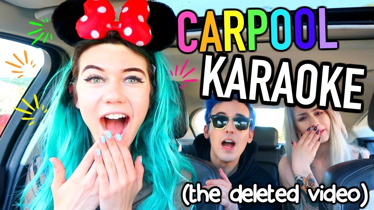 Carpool Karaoke (emo, disney,) ft. Crankthatfrank and more!