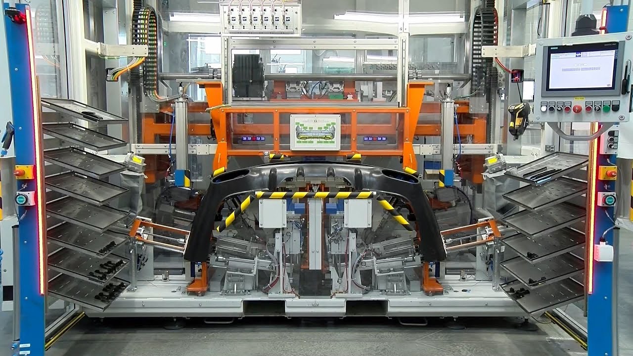 Bumper forming - punching - US welding machine
