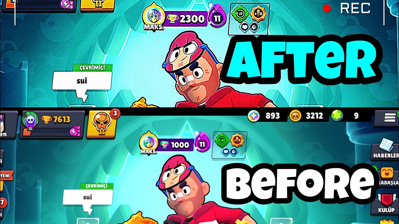 1000 Kupadan Sonra Kupa KASAMIYORSAN Bu Hatayı Yapıyorsun #brawlstars 