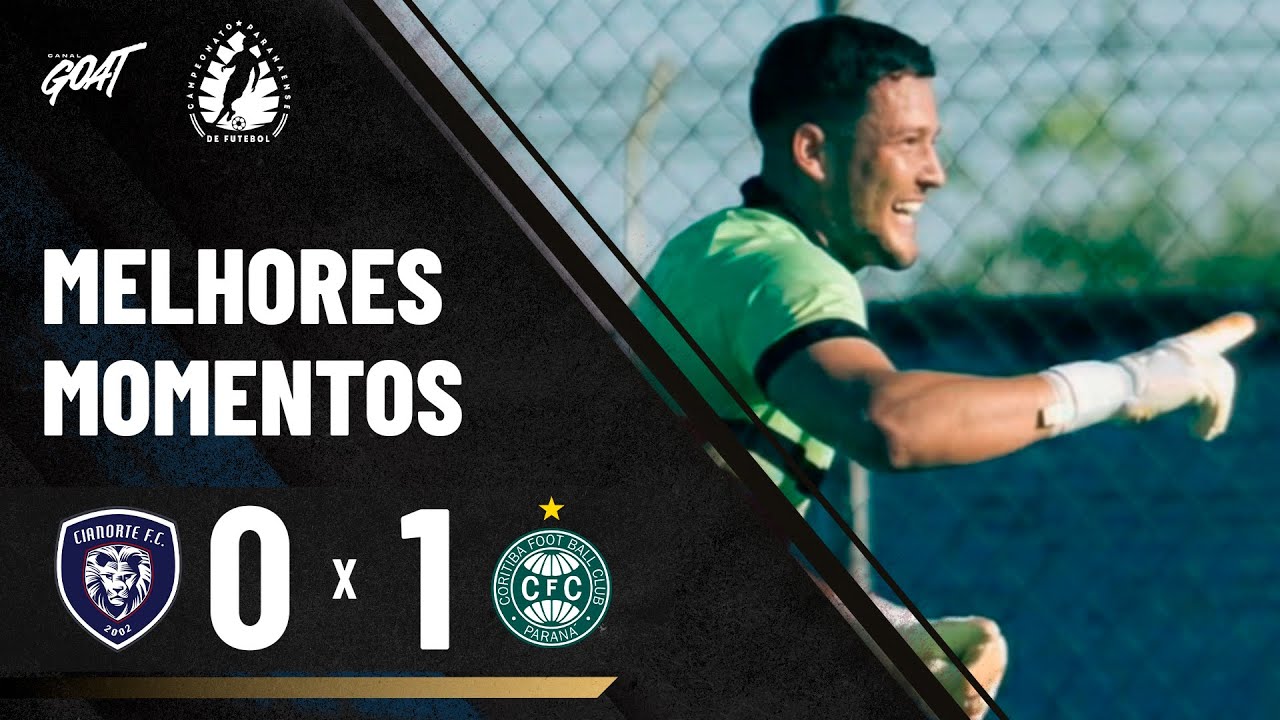GOL DE GOLEIRO! PEDRO RANGEL DÁ A VITÓRIA PARA O CORITIBA NO 1º JOGO DAS QUARTAS DO PARANAENSE!