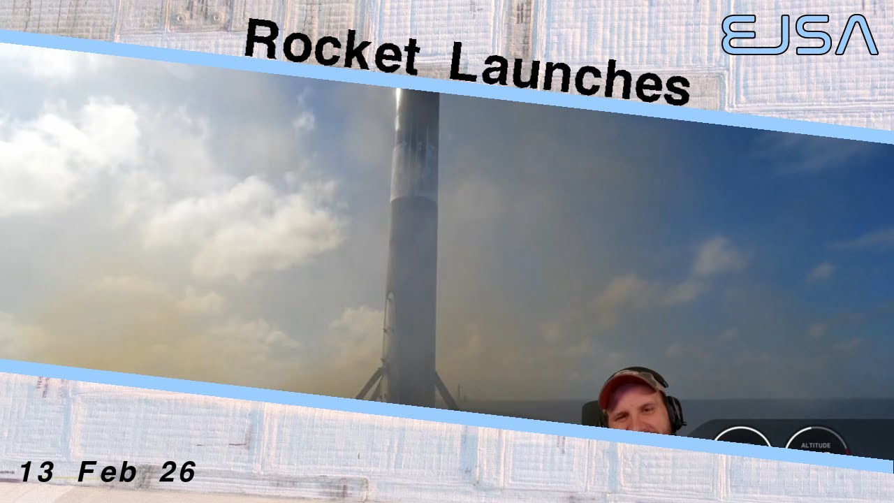 NSF - NASA/SpaceX Falcon 9 Crew 12 Launch - 13th Feb 2026