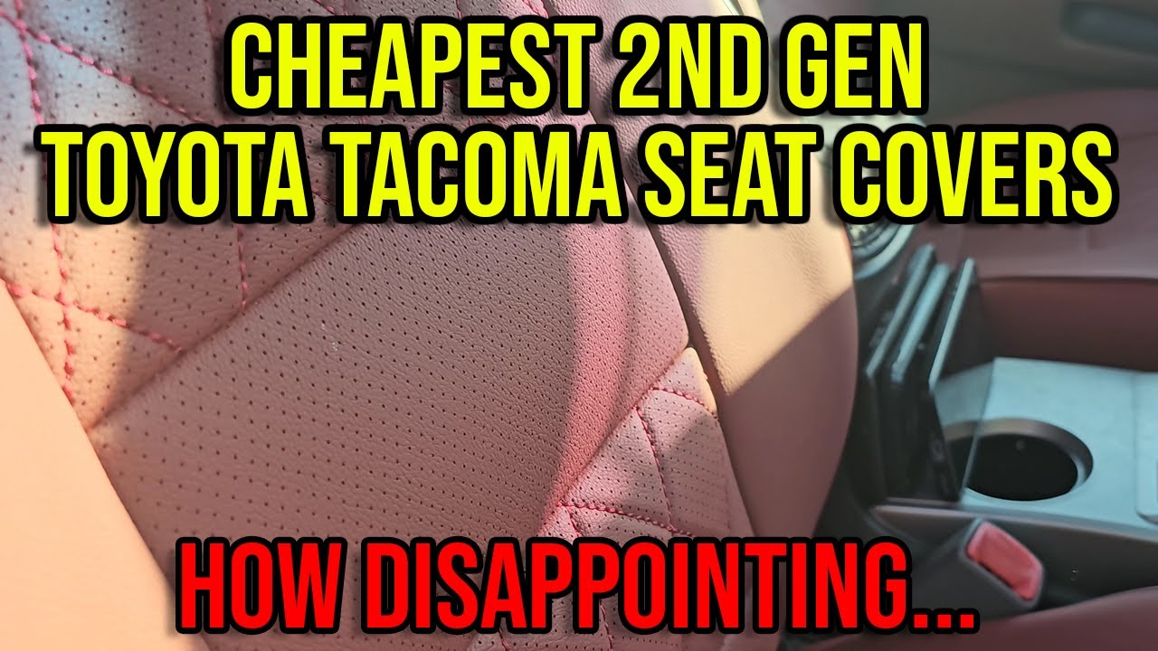 EKR TOYOTA TACOMA LEATHER SEAT COVER 6 MONTH REVIEW. DISAPPOINTING?