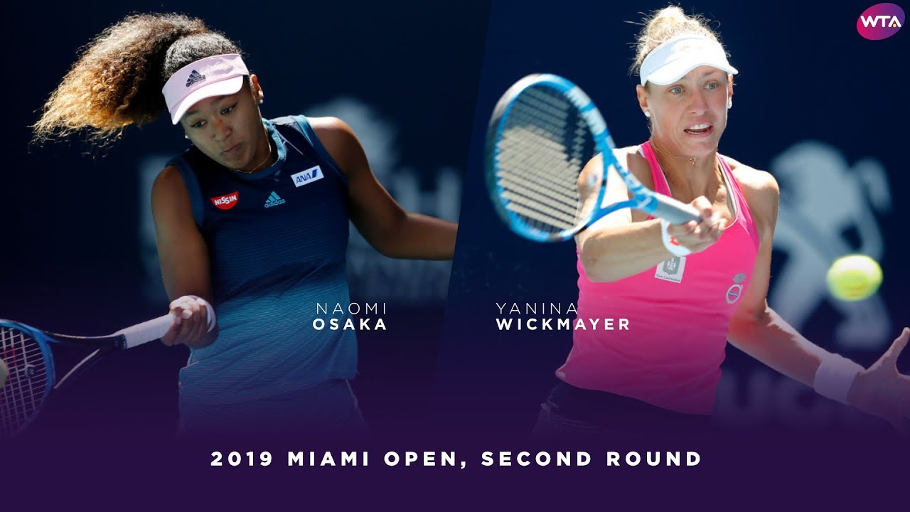 Naomi Osaka vs. Yanina Wickmayer | 2019 Miami Open Second Round | WTA Highlights
