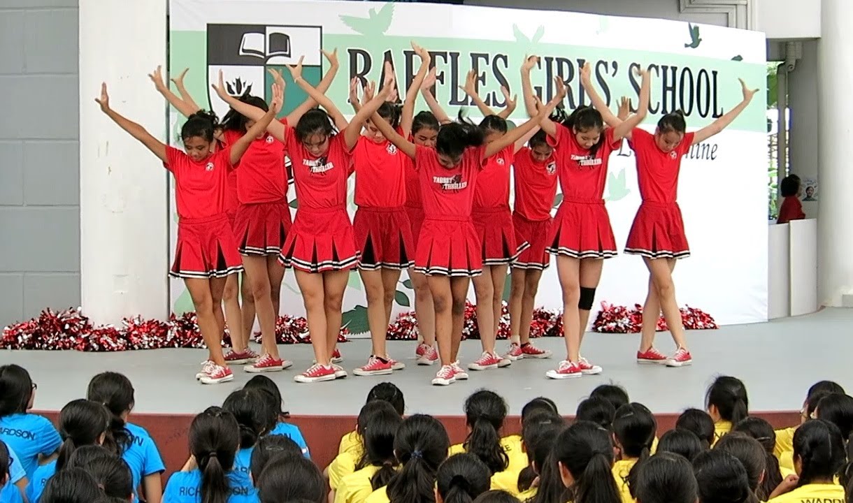 ★RGS Raffles Girls' School 2014 - Tarbet Cheerleading & Dance 1of5 [HD]