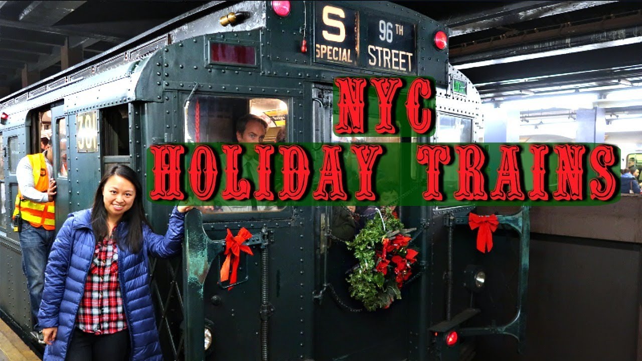 NYC Christmas & Holiday Nostalgia Train (Little Known Activity and SUPER FUN!)