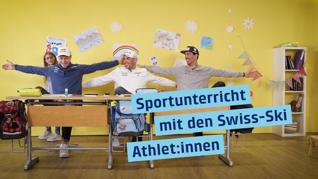 Sportsession mit den Swiss-Ski Athlet:innen I BKW Klassenzimmer I BKW