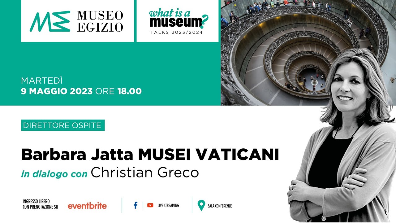 WHAT IS A MUSEUM? | Dialogo con Barbara Jatta, Musei Vaticani