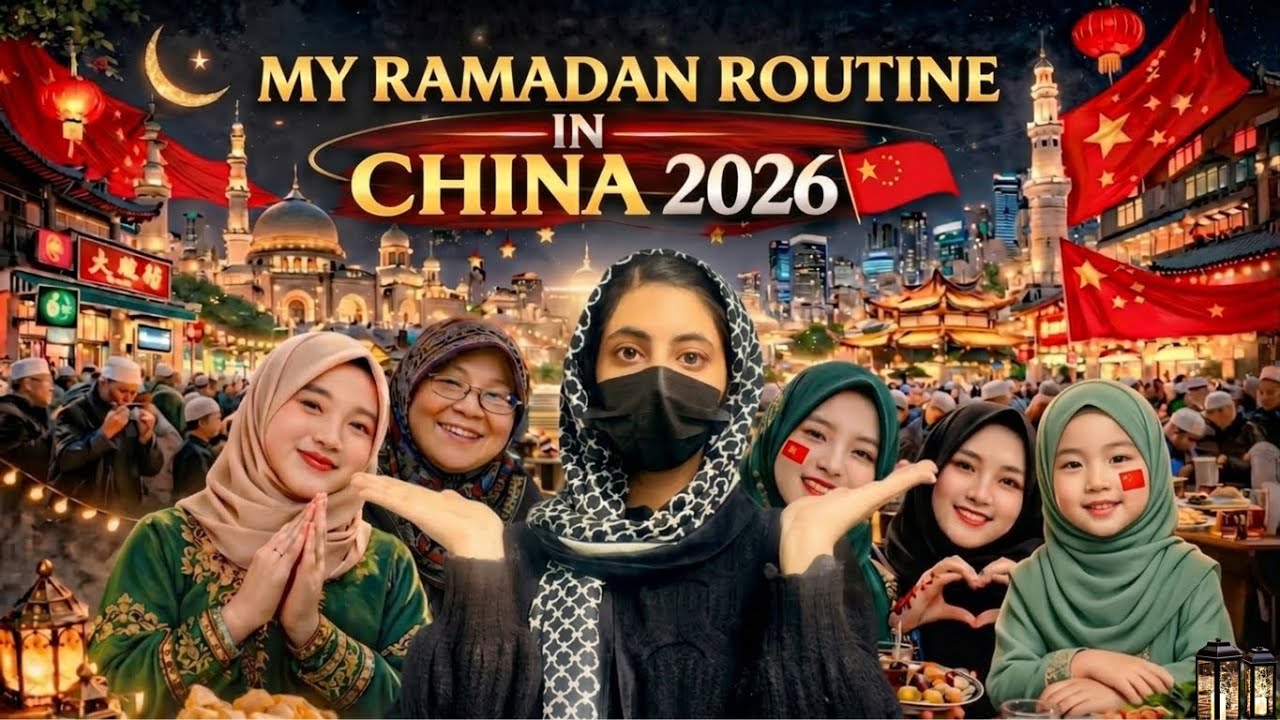 MY RAMADAN ROUTINE IN CHINA🇨🇳🌙✨|| International student