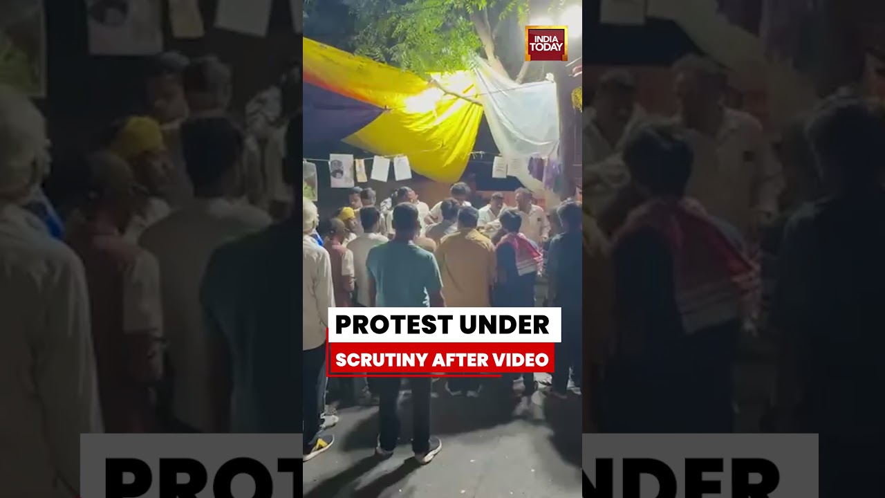 CJP Protest: CJP Protest Under Scrutiny After Viral Video Shows Meals At Hunger Strike Site #cjp