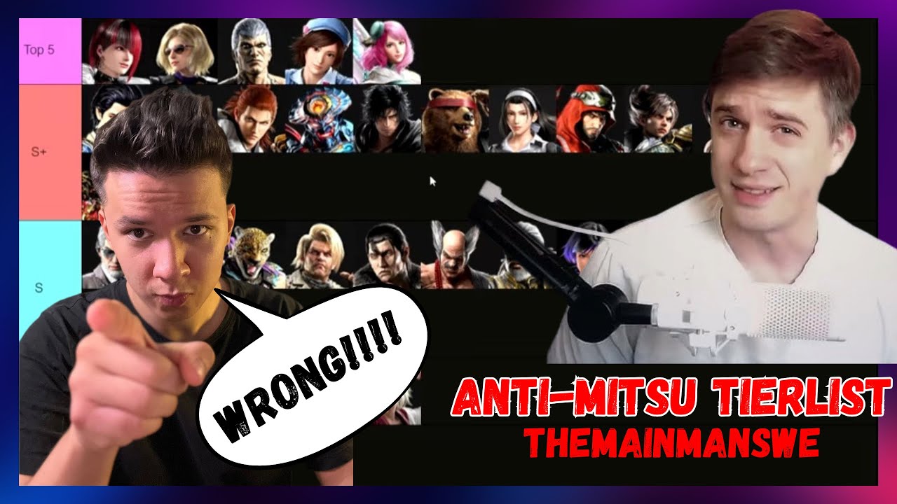 Reaction to @TheMainManSWE Tierlist Video On My Character