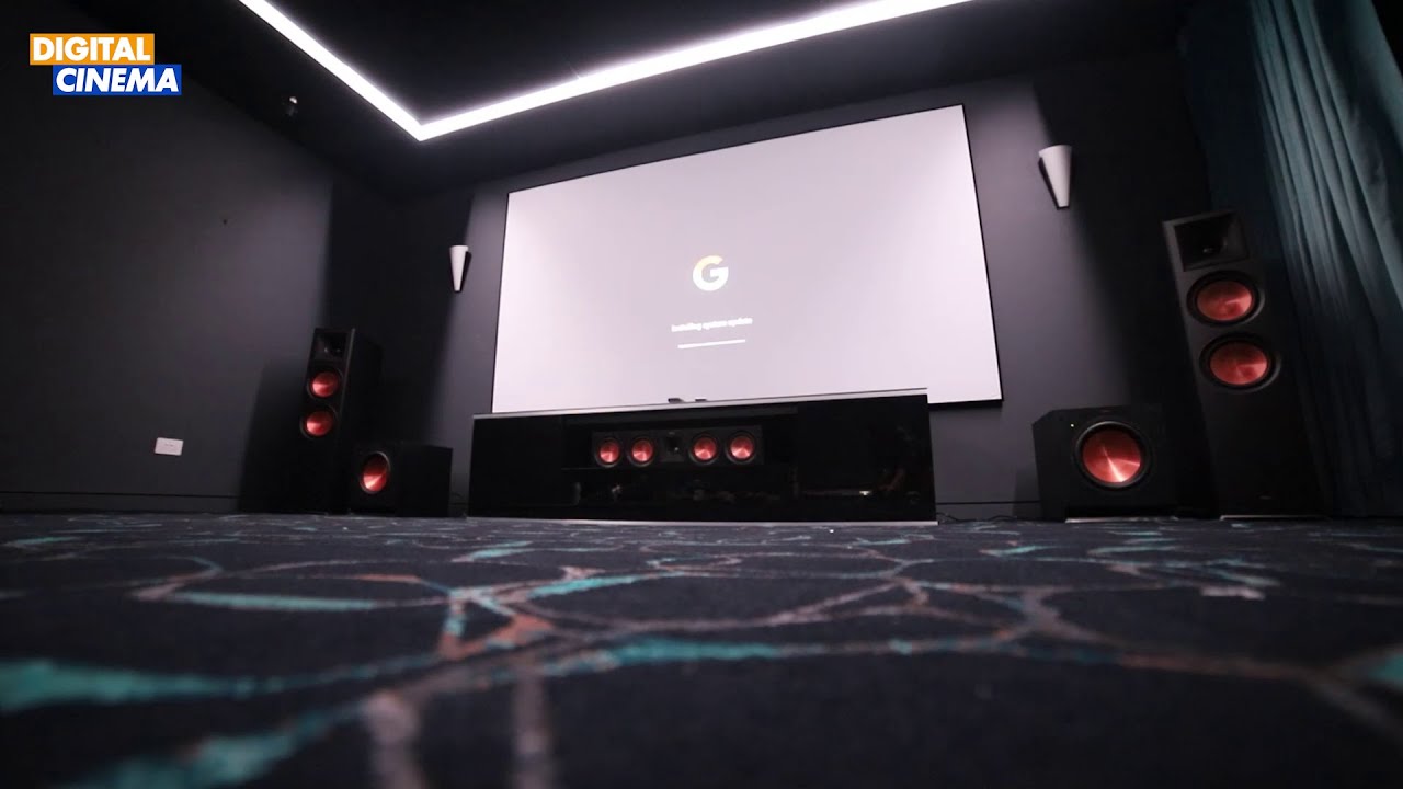 5.2.2 Atmos Install | Klipsch RP Series | Marantz SR6015| Epson 4K projector | Digital Cinema