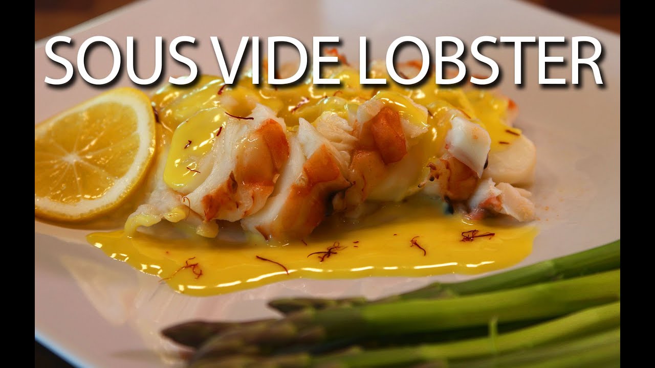 Sous Vide Lobster Tail | Saffron Beurre Blanc Sauce  - BIG MEAT SUNDAY