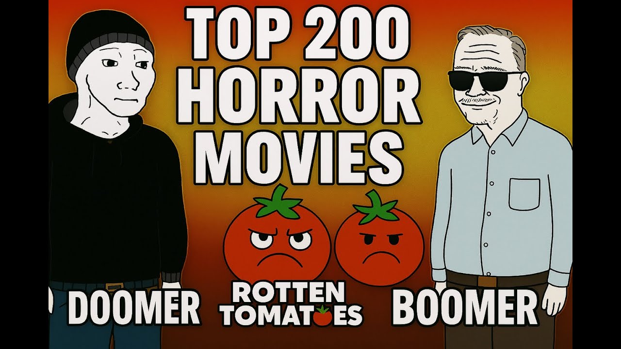 Boomer vs Doomer vs Rotten Tomatoes top 200 Horror movies of all time!