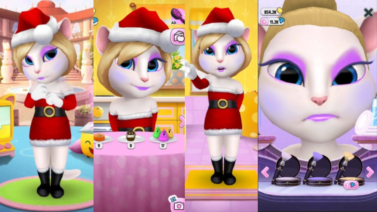 MY TALKING ANGELA AGREED EAT DANCE ANGELA AND SLEEP #viralvideo #angela
