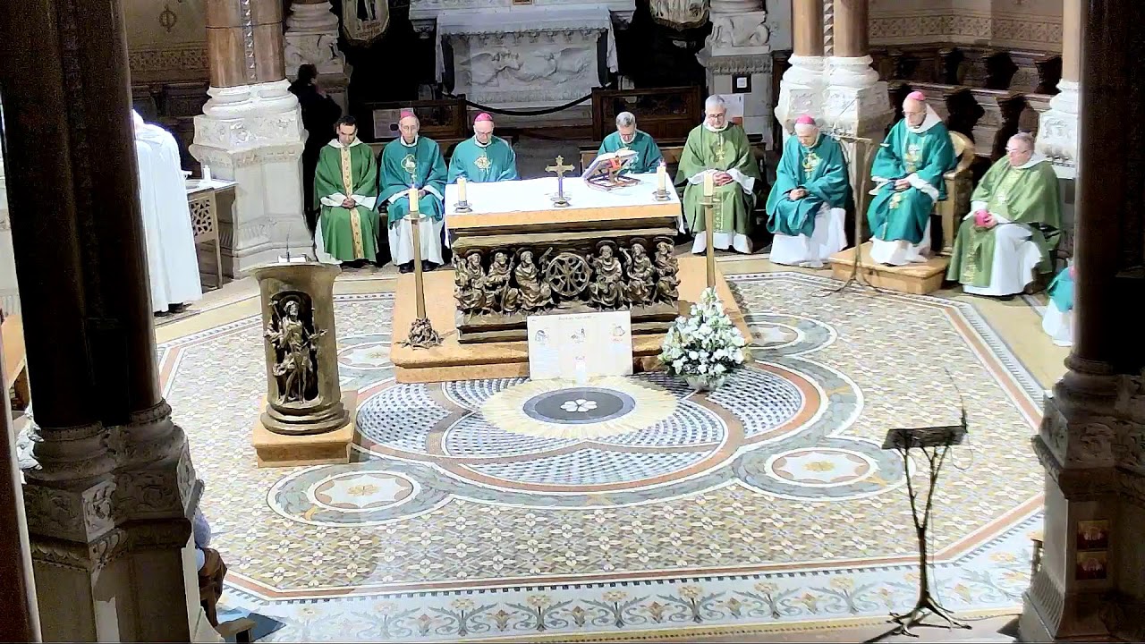 Messe de 18 h du Mardi 20 Janvier 2026 avec les Evêques de la province de Lyon ( Basilique d'Ars)