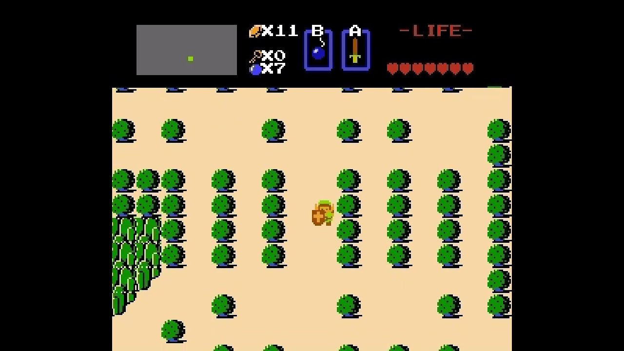 The Legend of Zelda 100% TAS, no hit, no resets, glitchless, in 36:49.86