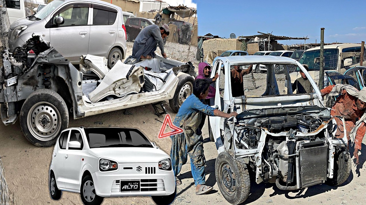 Incredible ! Suzuki Alto Transformation || Watch a Destroyed Alto Car Come Back to New Life