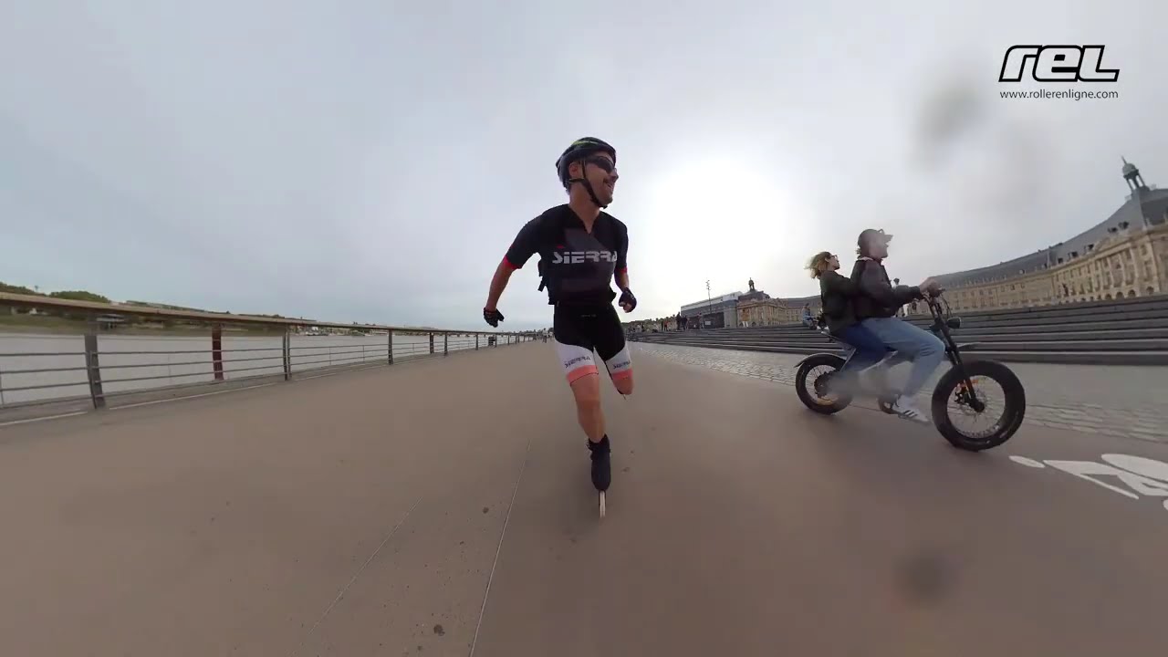Test du roller longue distance Rollerblade REVV Boa 125