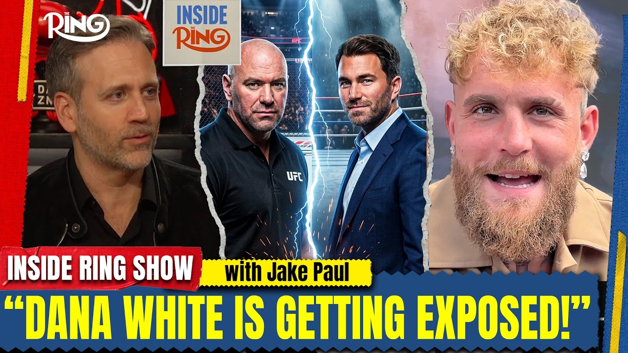 Jake Paul Warns Dana White Over Eddie Hearn Dispute!