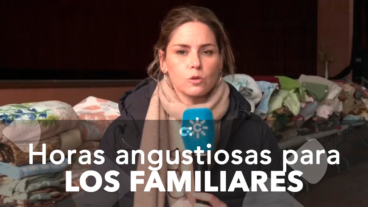 Horas angustiosas para las familiares de las v&iacute;ctimas del accidente ferroviario