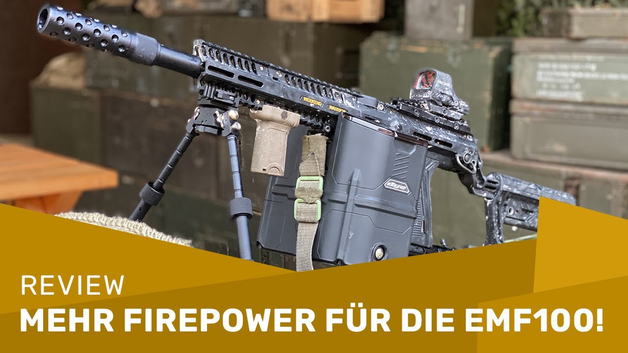 Box Rotor Mod an EMF100 – das Heavy Gunner Video