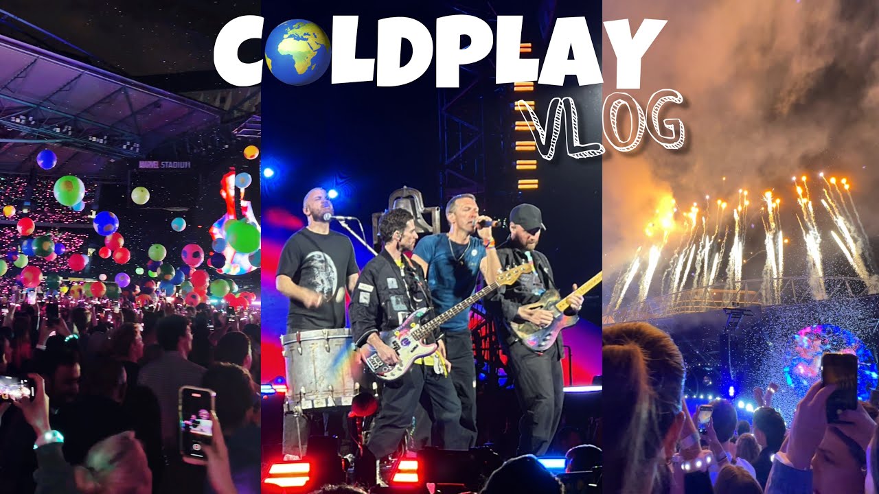 I went to a Coldplay Concert ✨ !!  