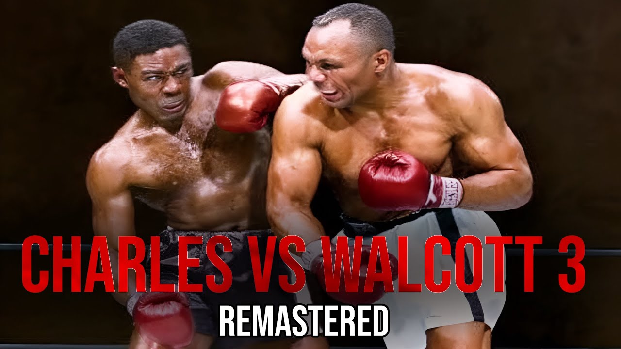Ezzard Charles vs Jersey Joe Walcott 3 (18.7.1951) - Full Fight Colorized