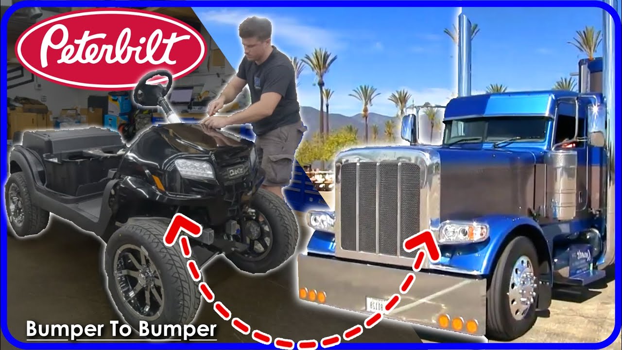 Building a Peterbilt-Styled Golf Cart: A Truckers Dream!