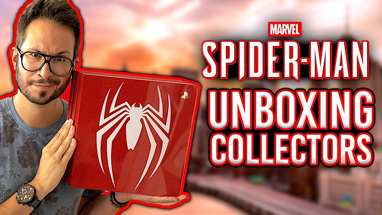 PS4 PRO SPIDERMAN + Edition Collector, mon UNBOXING amazing et magique