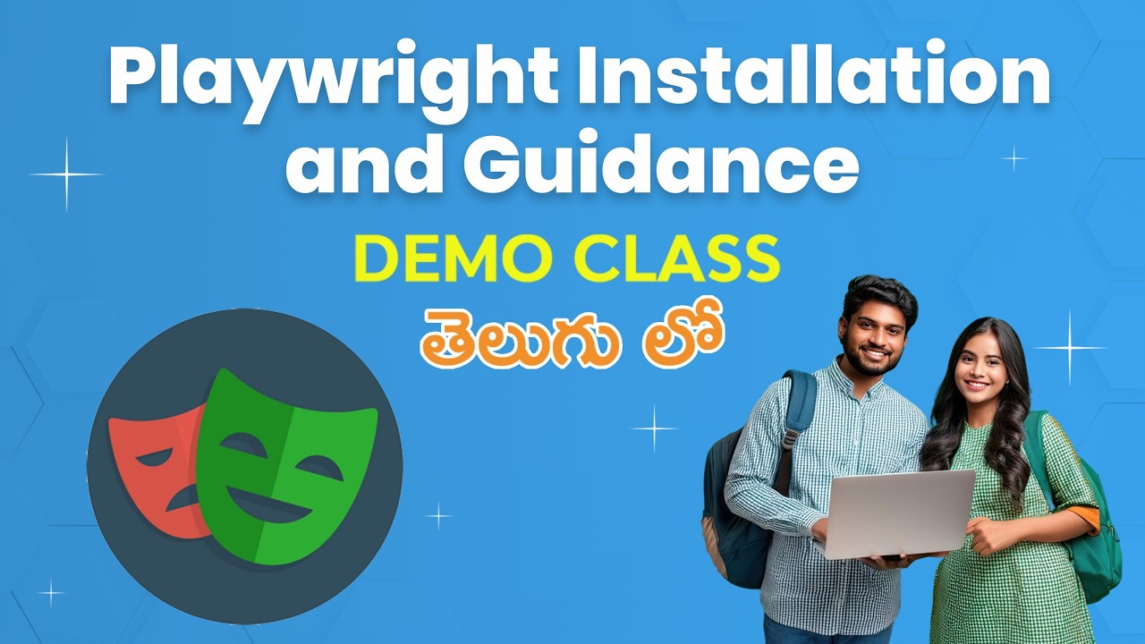 Playwright Installation Step-by-Step | Beginner Friendly Guide | Telugu