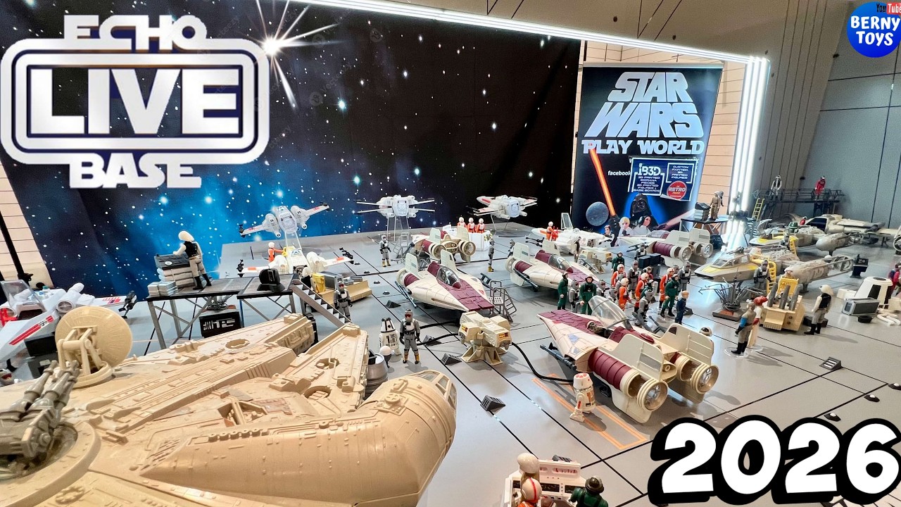 🔥STAR WARS ECHO BASE 2026 EL MAYOR EVENTO DE STAR WARS🔥JUGUETES VINTAGE COLECCIONISMO de STAR WARS