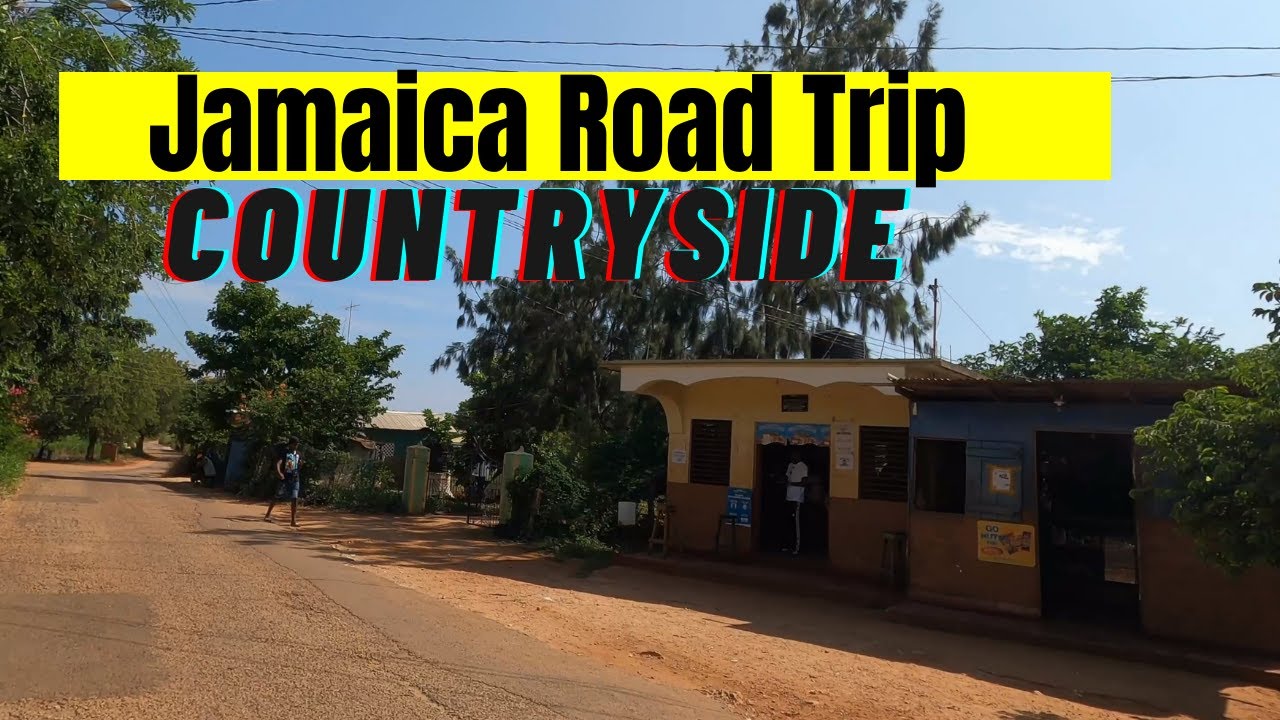 JAMAICA 4K -DRIVING IN THE COUNTRY  FROM WATCHWELL TO BEACON ST.ELIZABETH 2021