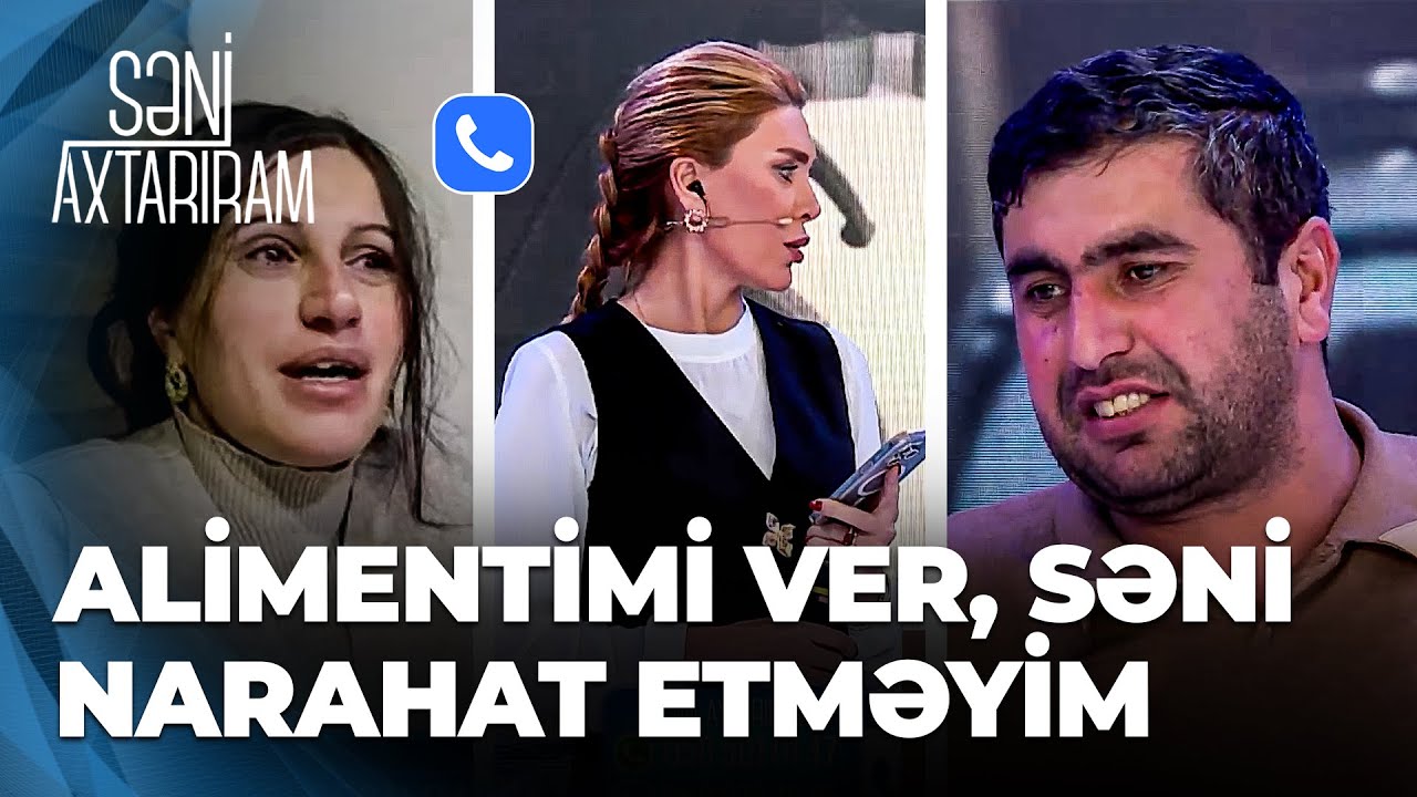 Səni Axtarıram - G&uuml;lxanım telefon xəttində - Bacısı d&uuml;z deyir, Bayram evlənməlidir