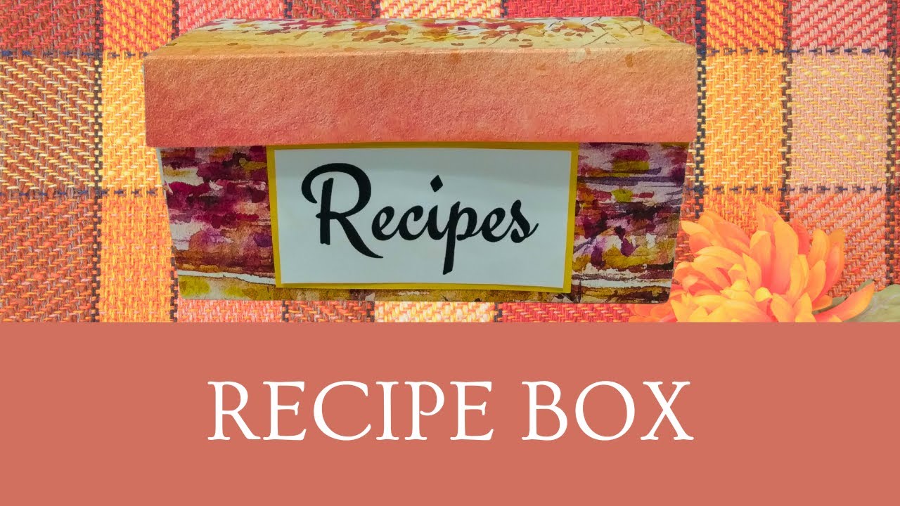 Adult Take and Make: Recipe Box