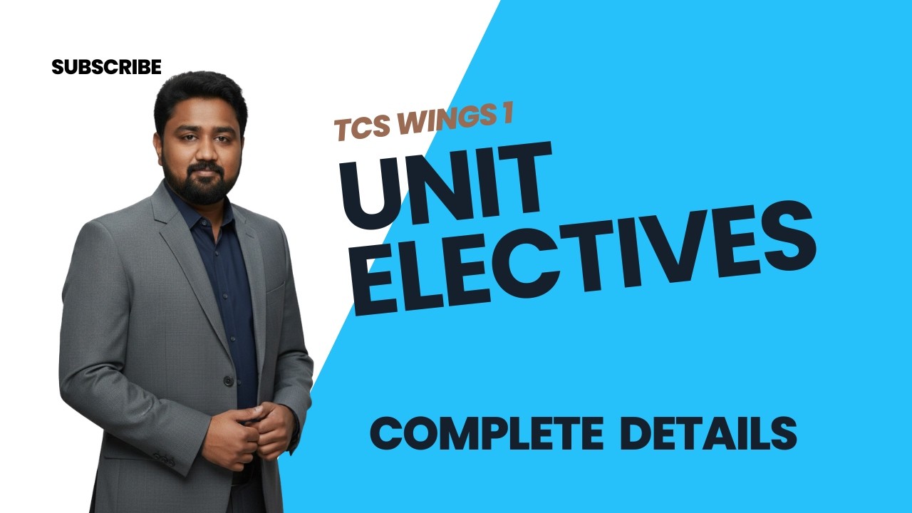 Подробная информация о факультативных курсах подразделения Wings 1 компании TCS: Раскройте свой к...