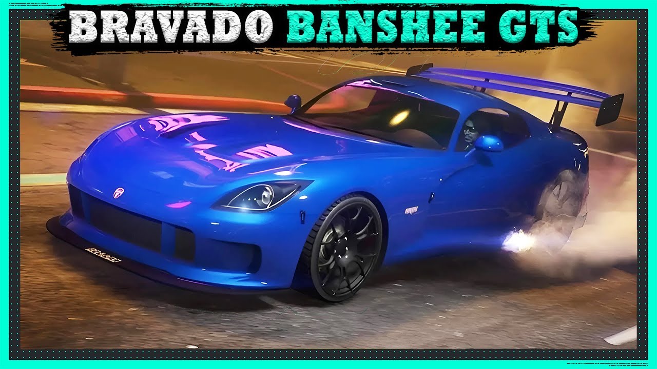 BRAVADO BANSHEE GTS - один из топовых спорткаров в GTA Online