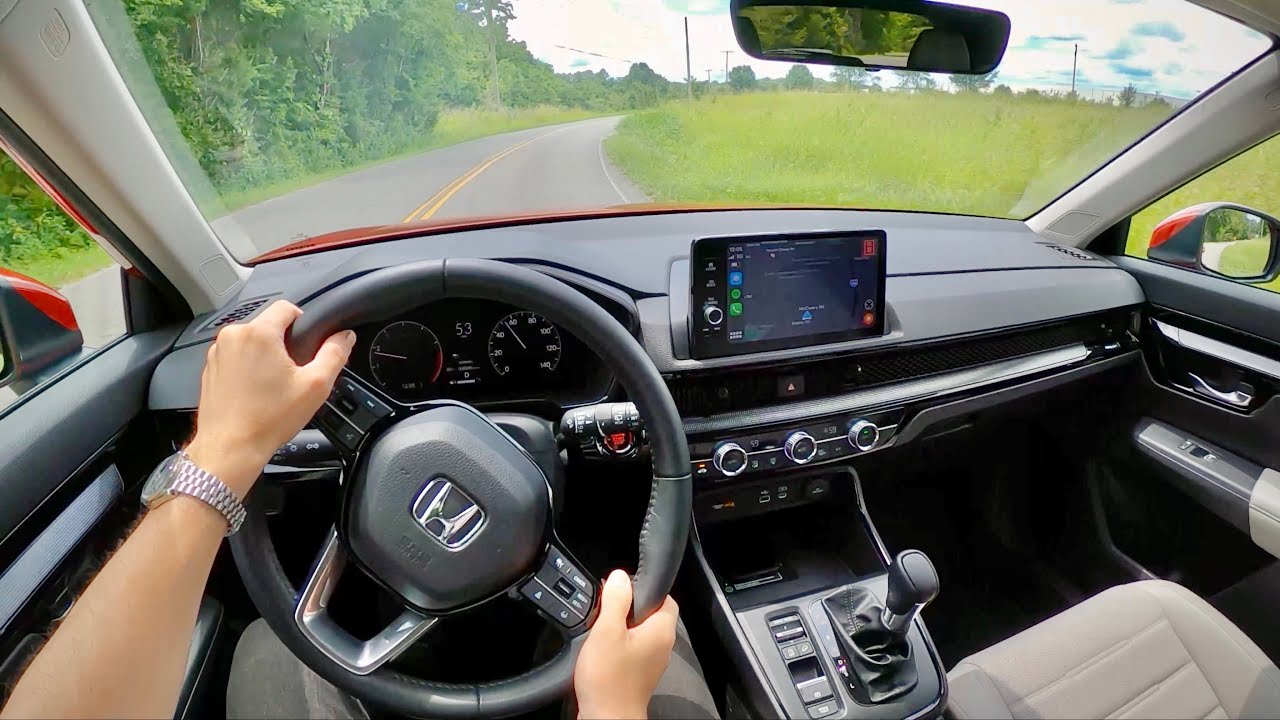 Honda CR-V 2023 года (EX-L AWD) &mdash; впечатления от вождения от первого лица