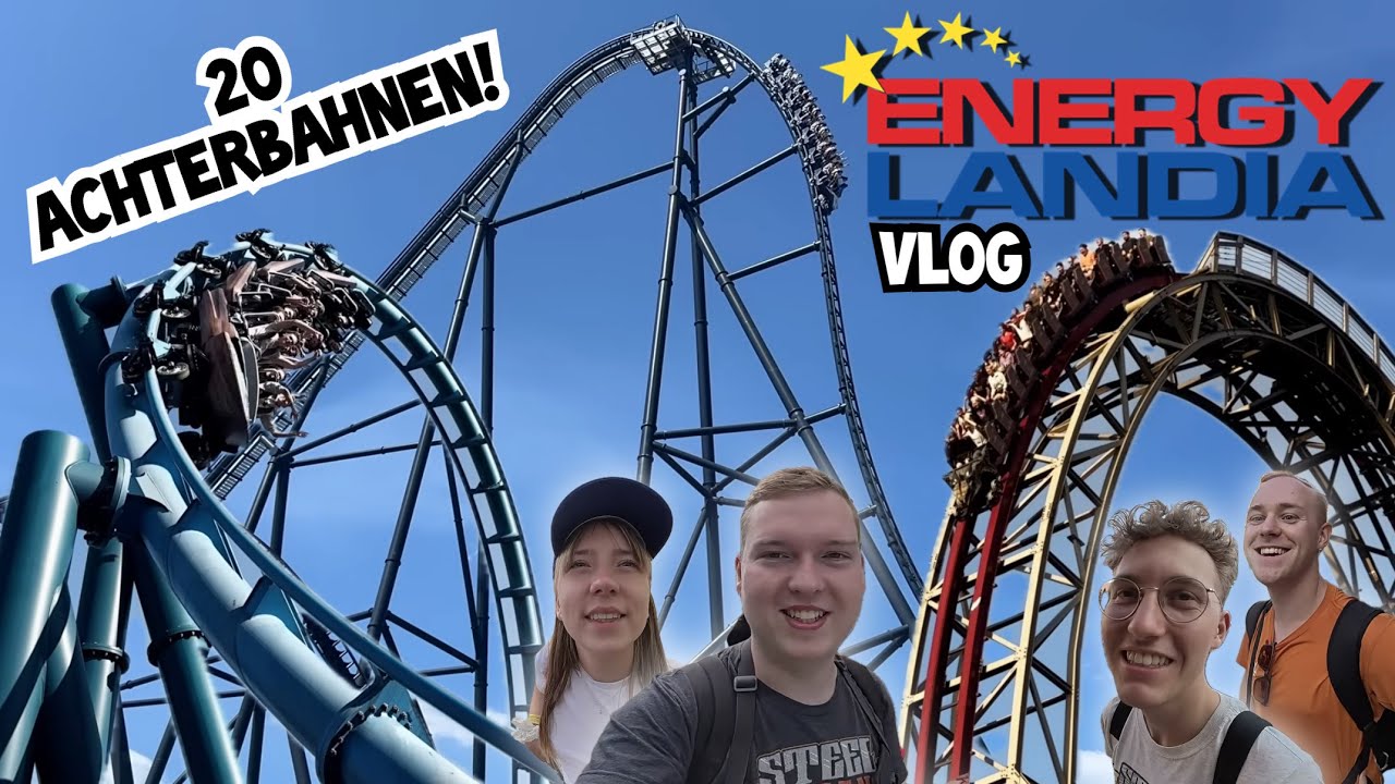 Die MEISTEN ACHTERBAHNEN in einem Freizeitpark!* Energylandia | Vlog #257