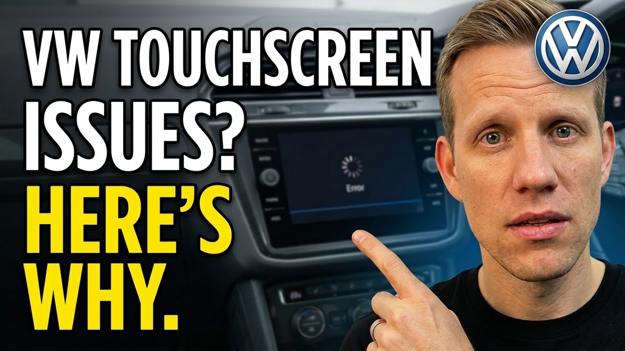 Сенсорный экран VW завис или не реагирует? Вот почему.