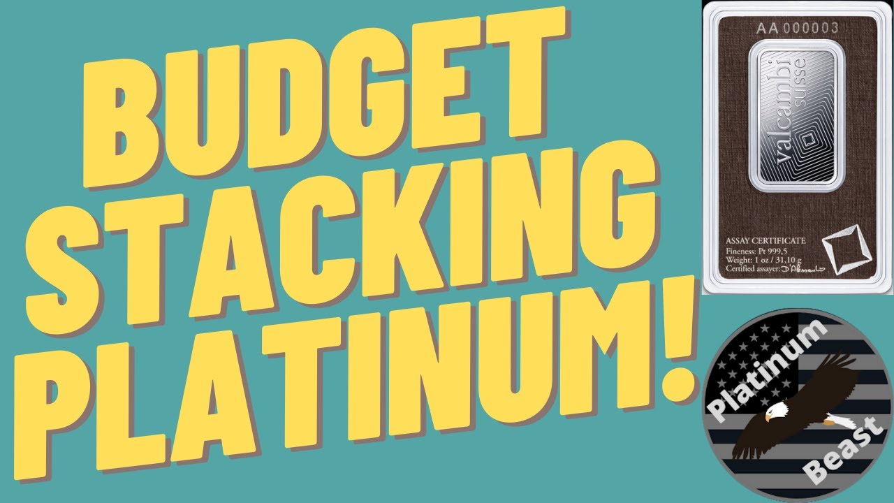 How To: Stacking And Growing Platinum Precious Metal Bullion Stack On A Budget!